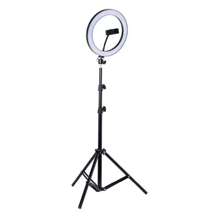 ARO DE LUZ 10" LUZ BLANCA CON TRIPODE